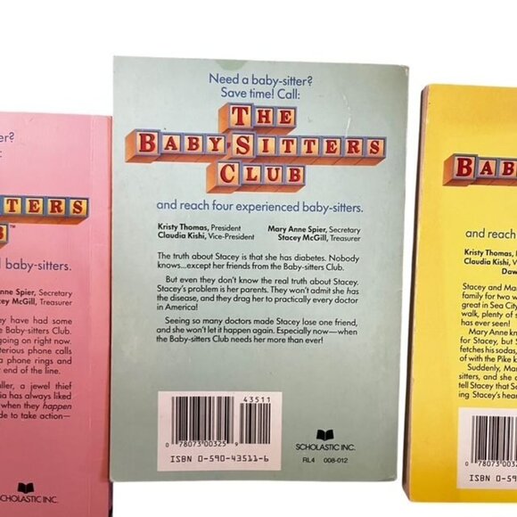 Vintage 1990s The Baby-Sitter's Club Paperback Books - Picture 6 of 7
